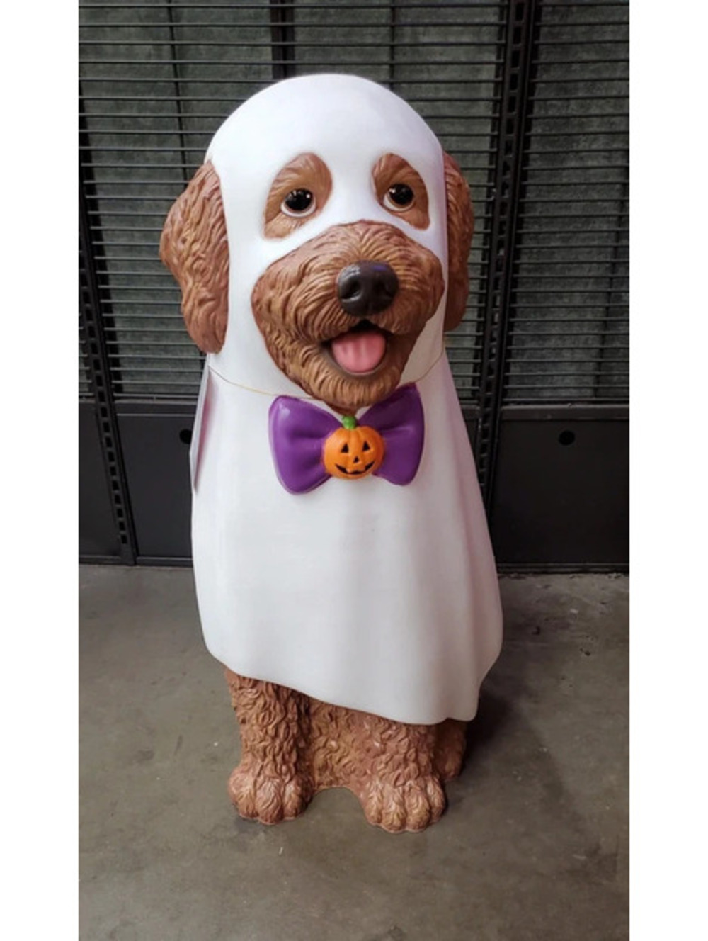 Home Accents Holiday 2.5ft Goldendoodle Ghost Halloween Decor Statue